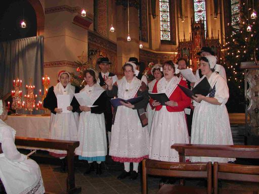 kleiner Chor in der Krippenfeier